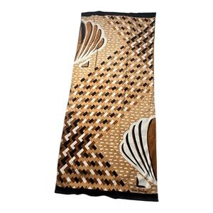 NWT Vera Bradley Woven Neutral Ultimate Beach Towel Retired Pattern